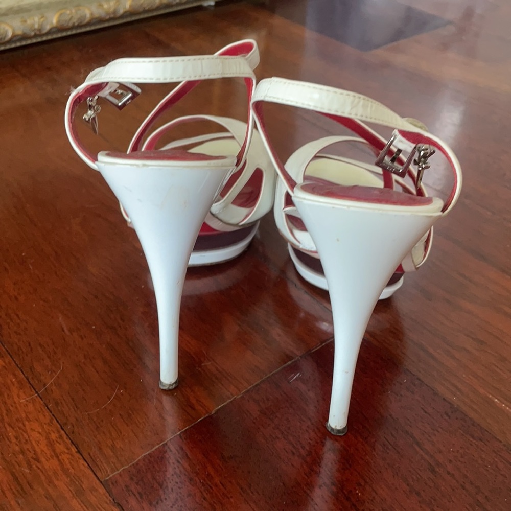 Cesare Paciotti White Heels - Picture 3 of 5